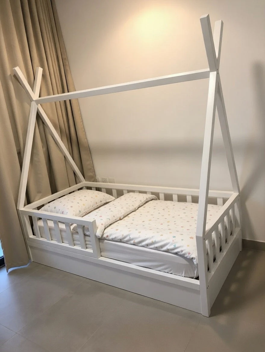 Montessori Teepee Floor Bed Montessori Teepee Floor Bed